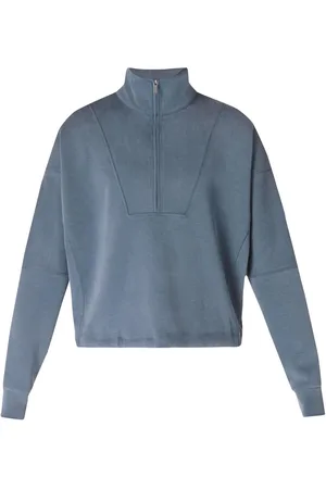 Sweaty Betty Sand Wash Col cheminée Half Zip Sweatshirtlarge