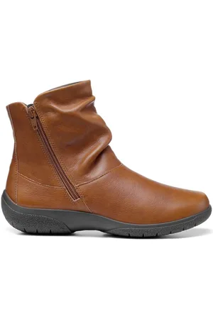 Hotter Bottes/Bottines de fermeture éclair Marron Whispereu43