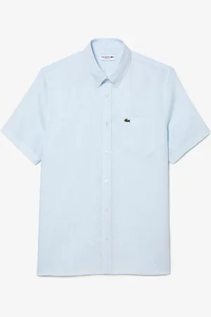 Lacoste Coupe classique Manches courtes Lin Chemises2X-Large