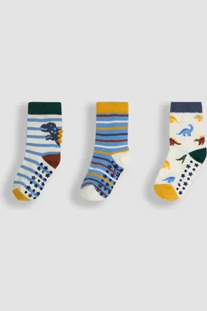 JoJo Maman Bébé 3Lot de chaussettes imprimées116122cm