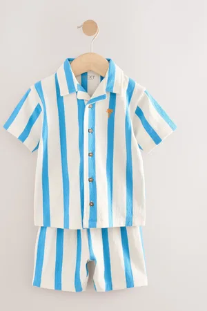 Next Ensemble chemises et shorts 100coton Manches Courtes 3mois-7ans)9298cm