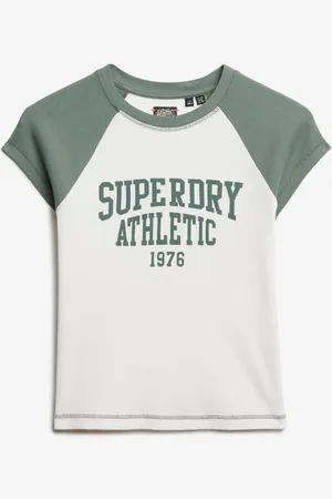 Superdry T-shirt Athletic Essential Raglan Mancherons Coupe ample34