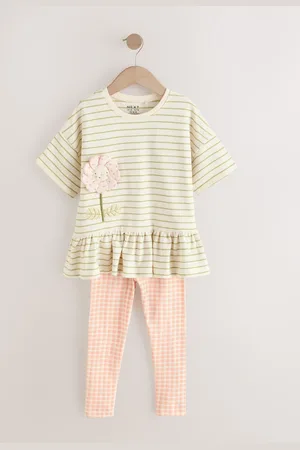 Next Ensemble T-shirt et jambières Manches courtes (3mths-7yrs)7480cm