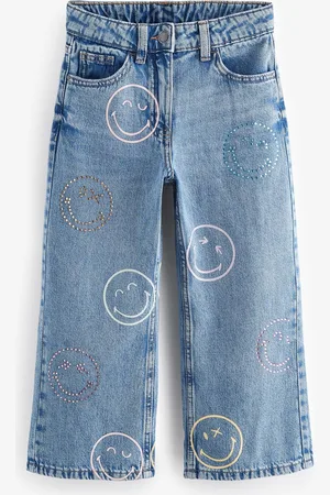 Next Smiley World Ample 100% Cotton Jeans (3-16ans)15 ans (170cm)