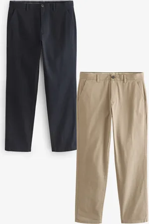 Next Stretch Chinos Trousers 2 Pack32W x 35L (UK 32 XL)