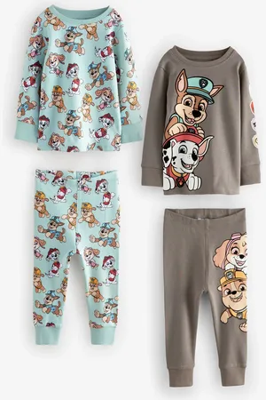 Next 2 Lot Se blottir 100% Cotton Pyjamas (9mths-9yrs)2 - 3 ans (92 - 98cm)
