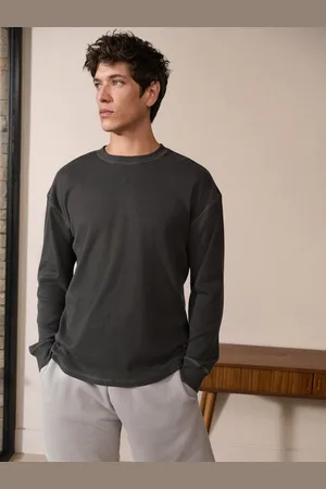 Next 100% Cotton Long Sleeve Ribbed Texture T-ShirtXXL