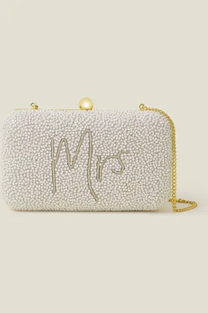 Accessorize Pochette mariée Mrs HardcaseUn an