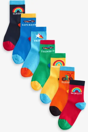 Little Bird Chaussettes Rainbow Days of the Week (Les jours de la semaine de l