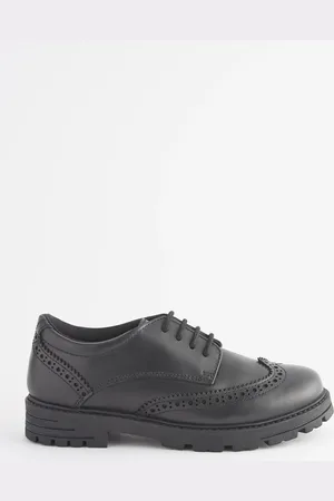 Next Chaussures de brogue à lacets en cuir épais pour l