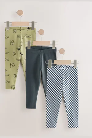 Next Leggings à côtes 3 Pack (3mois-7ans)8086cm