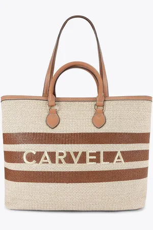 Carvela Sorrento Stripe Nude Shopper Bagun