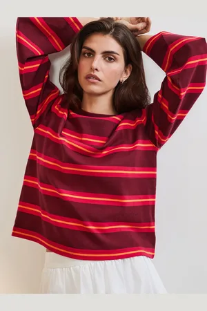 Next 100% Cotton Long Sleeve Stripe T-Shirt44