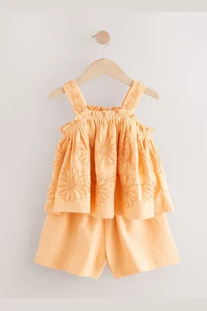 Next Ensemble débardeur et short brodé Fleuri (3-16ans)158164cm