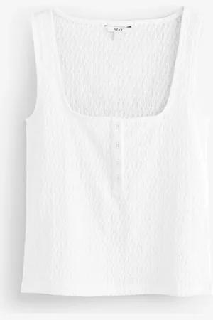 Next Débardeur texturé à col Henley20 P
