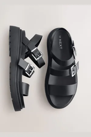 Next Chunky Buckled Sandals