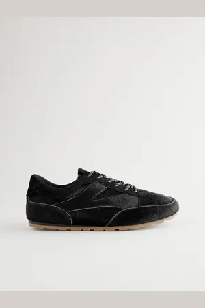 Next Premium Leather Slim À lacets Trainers