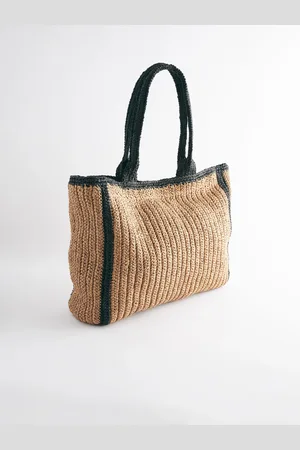 Next Sac shopping naturel en pailleUn an