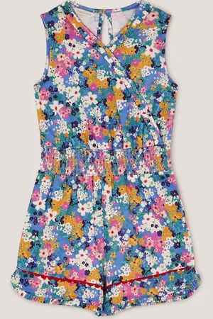 Monsoon Fleuri Imprimé Sans manches 100% Coton Combinaison122128cm