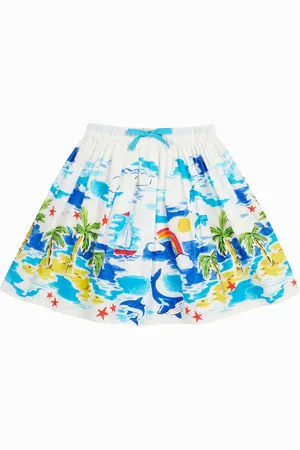 Frugi Jupe Twirly Dream 100% coton bio fille blanche116122cm