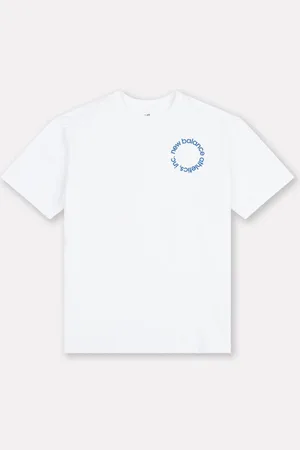 New Balance Kids Circular Logo Graphic 100% T-Shirt en coton122128cm