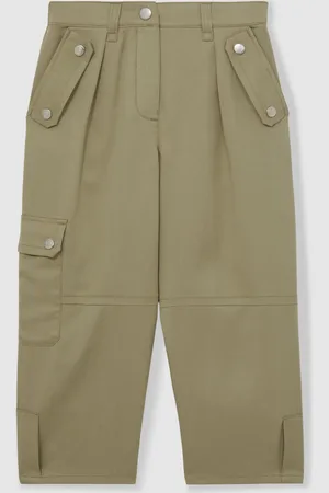 Reiss Cleaton Lyocell-Linen Cargo Trousers158164cm