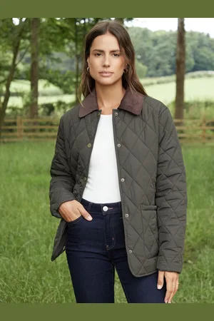 Threadbare Co-ord Col Diamond Veste matelassée40