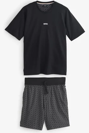 HUGO BOSS Relaxed-Fit 100% Cotton T-Shirt And Shorts SetGrand