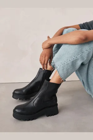 Next Forever Comfort Leather Chunky Chelsea Bottes