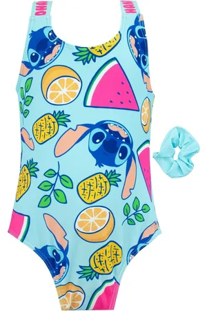 Character Ensemble bleu Disney Lilo et Stitch Maillot de bain et Scrunchie8 - 9 ans (128 - 134cm)