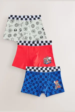 Next Licence Trunks 3 Pack (1.5-14ans)7 - 8 ans (122 - 128cm)