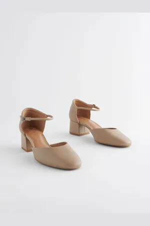 Next Forever Comfort Cuir Round Toe Block Heels