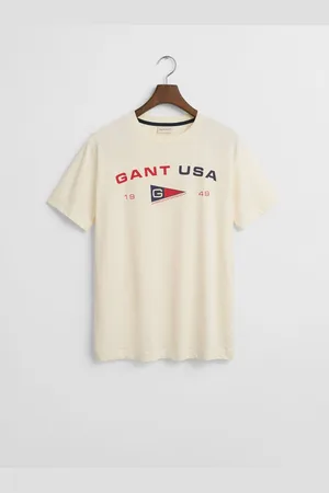 GANT Short Sleeve Graphic 100% Cotton T-Shirtpetit