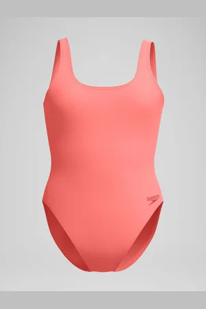 Speedo Womens Textured Deep U-Back Swimsuit (Maillot de bain en U texturé pour femmes)38