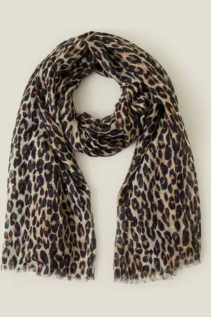 Accessorize Léopard Imprimé Écharpe légèreUn an