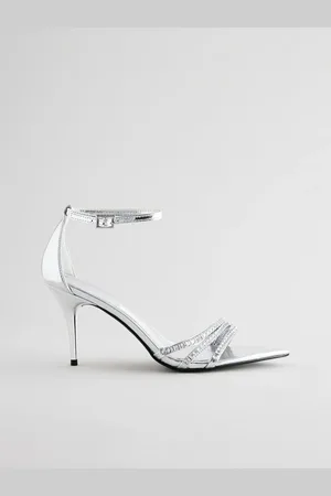 Next Forever Comfort Point Toe Jewel Trim High Heel Sandals (Sandales à talons hauts)