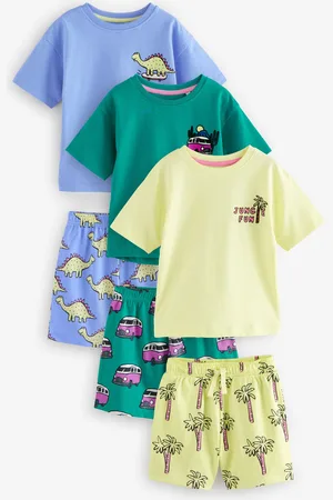Next 100Pyjama court en coton % 3 Lot (9mths-8yrs)98104cm