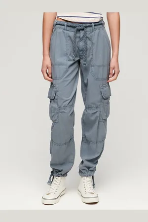 Superdry Lightweight Beach Cargo 100% Cotton Trousers30