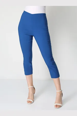 Roman Pantalons capri extensible Raccourci38
