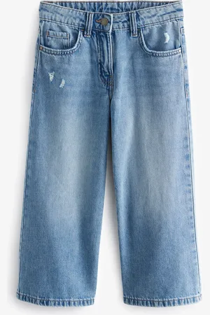 Next Jeans à jambe large en coton 100% (6-16ans)8 ans (128 cm)