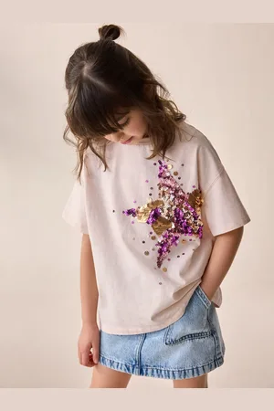 Next Sequin Star T-Shirt (3-16yrs)116122cm