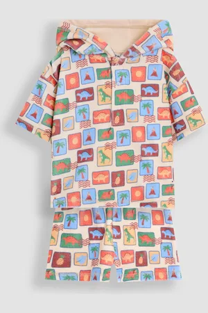 JoJo Maman Bébé Dinosaur Towelling 2 Piece98104cm