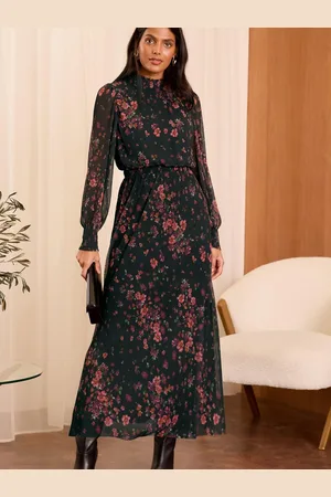 Love & Roses Peignoir plissé mi-long36
