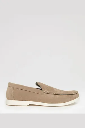 Threadbare Faux Suede Slip On Loafersr. u.7eu41