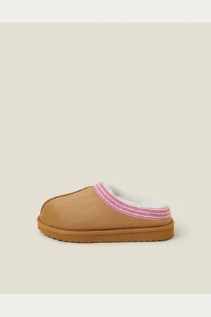 Accessorize Mules en suédine brodéesS