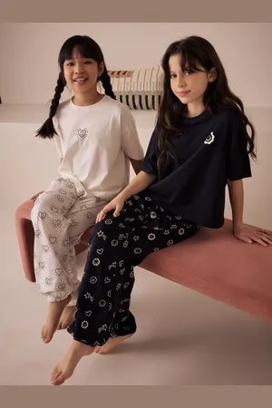 Next 100Joggers en coton % Pyjamas 2 Lot (3-16ans)158164cm