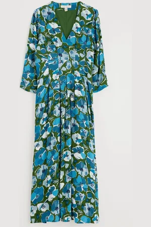 Seasalt Cornwall Robe Etta imprimée au-dessus de la cheville36