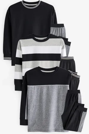 Next 3 Lot 100% Coton Manches longues Pyjamas (3-16ans)15 ans (170cm)