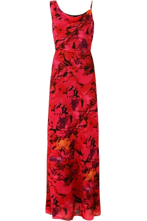 Joe Browns Bold Statement Floral Asymmetric Bodycon Maxi Dress36petite