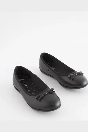 Next Ballerines School en cuir